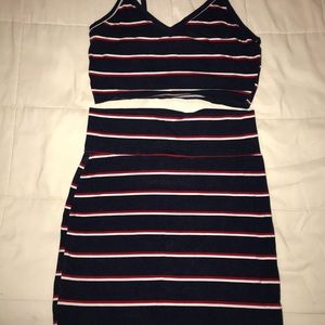 Red white and blue set